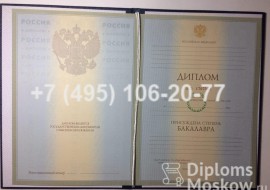 Диплом о высшем образовании 2004-2009 года